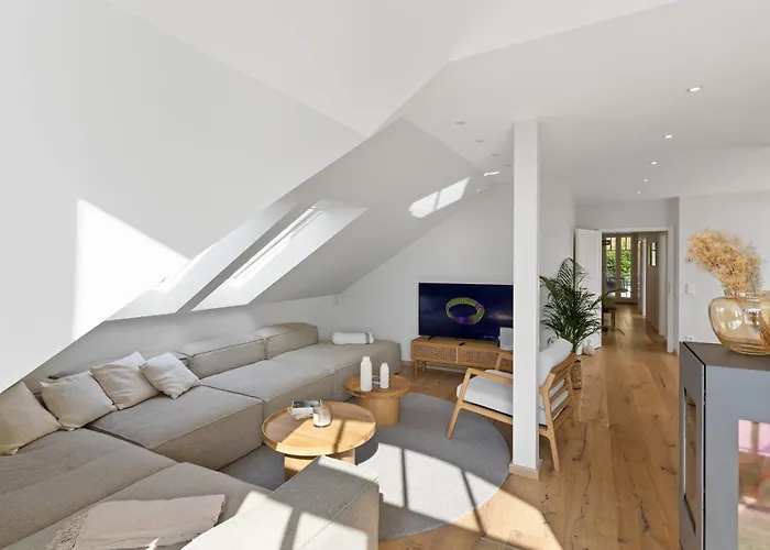 Exklusives Traum-penthouse Mit Wasserblick & Wellness Apartamento *