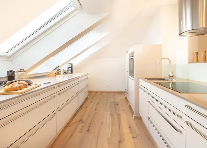 Exklusives Traum-penthouse Mit Wasserblick & Wellness Apartamento